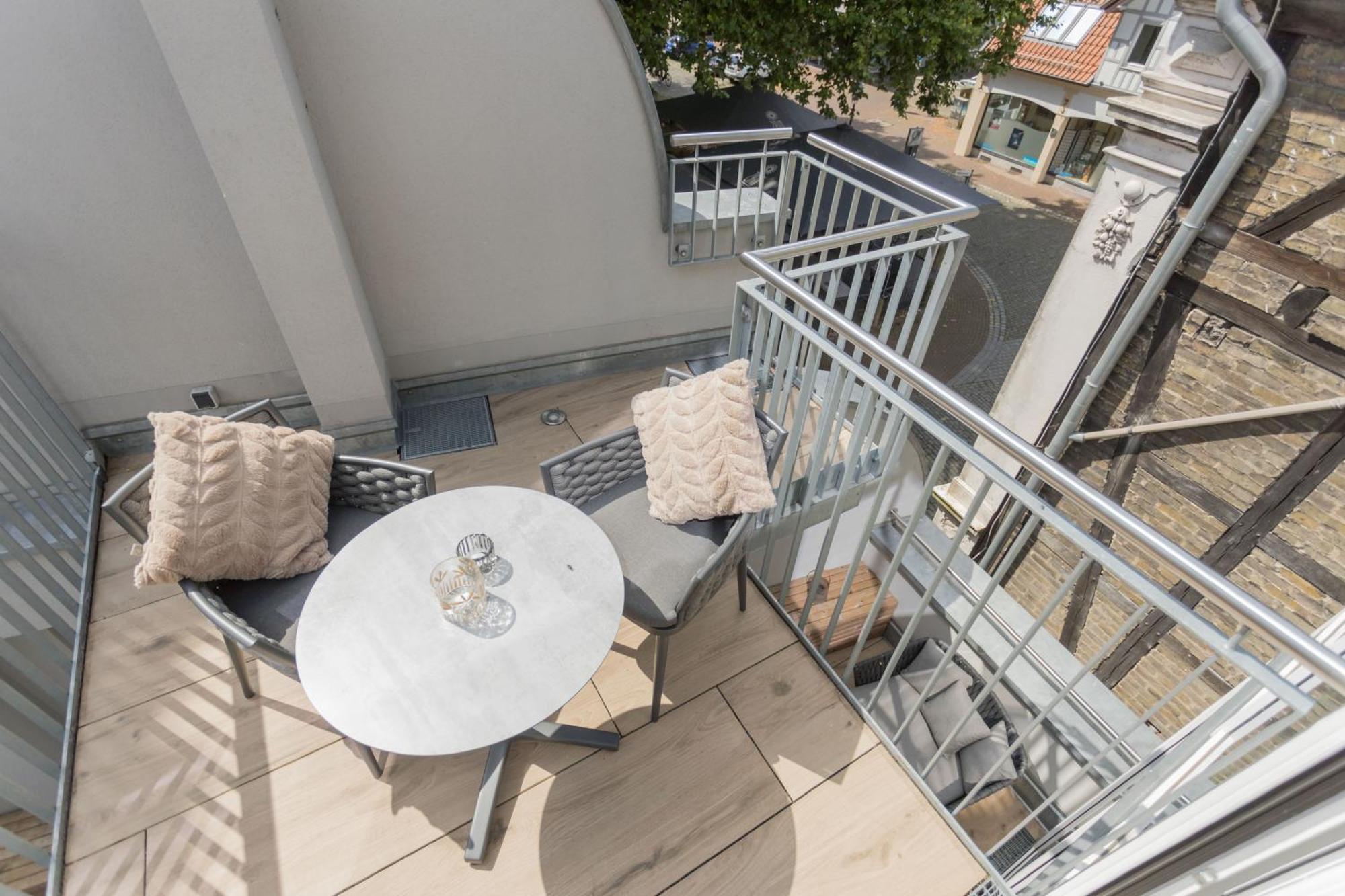 Stilvolles City-Apartment Glocke ลือดิงเฮาเซน ภายนอก รูปภาพ