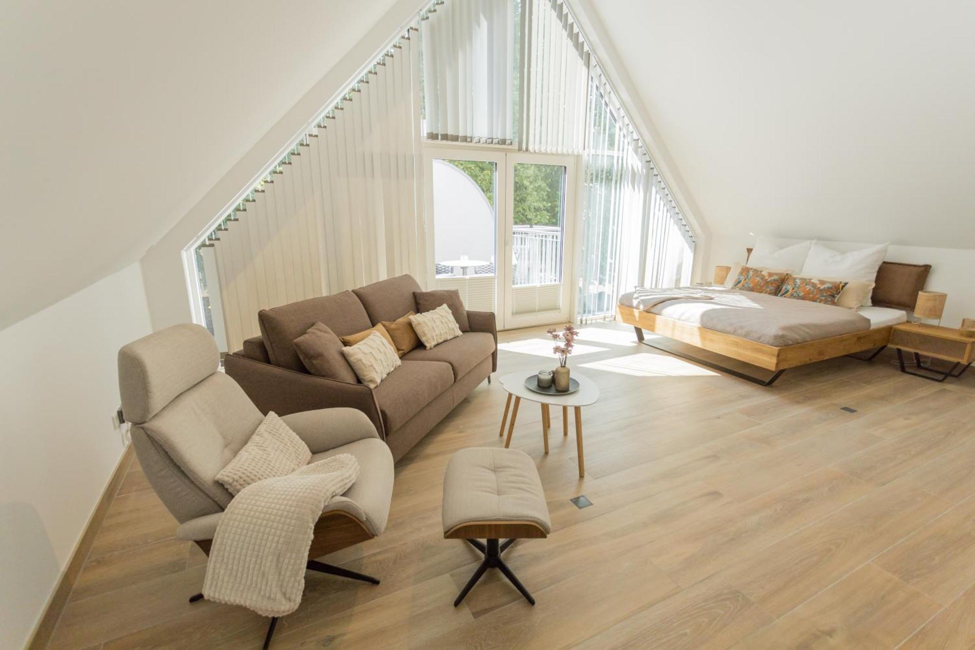 Stilvolles City-Apartment Glocke ลือดิงเฮาเซน ภายนอก รูปภาพ