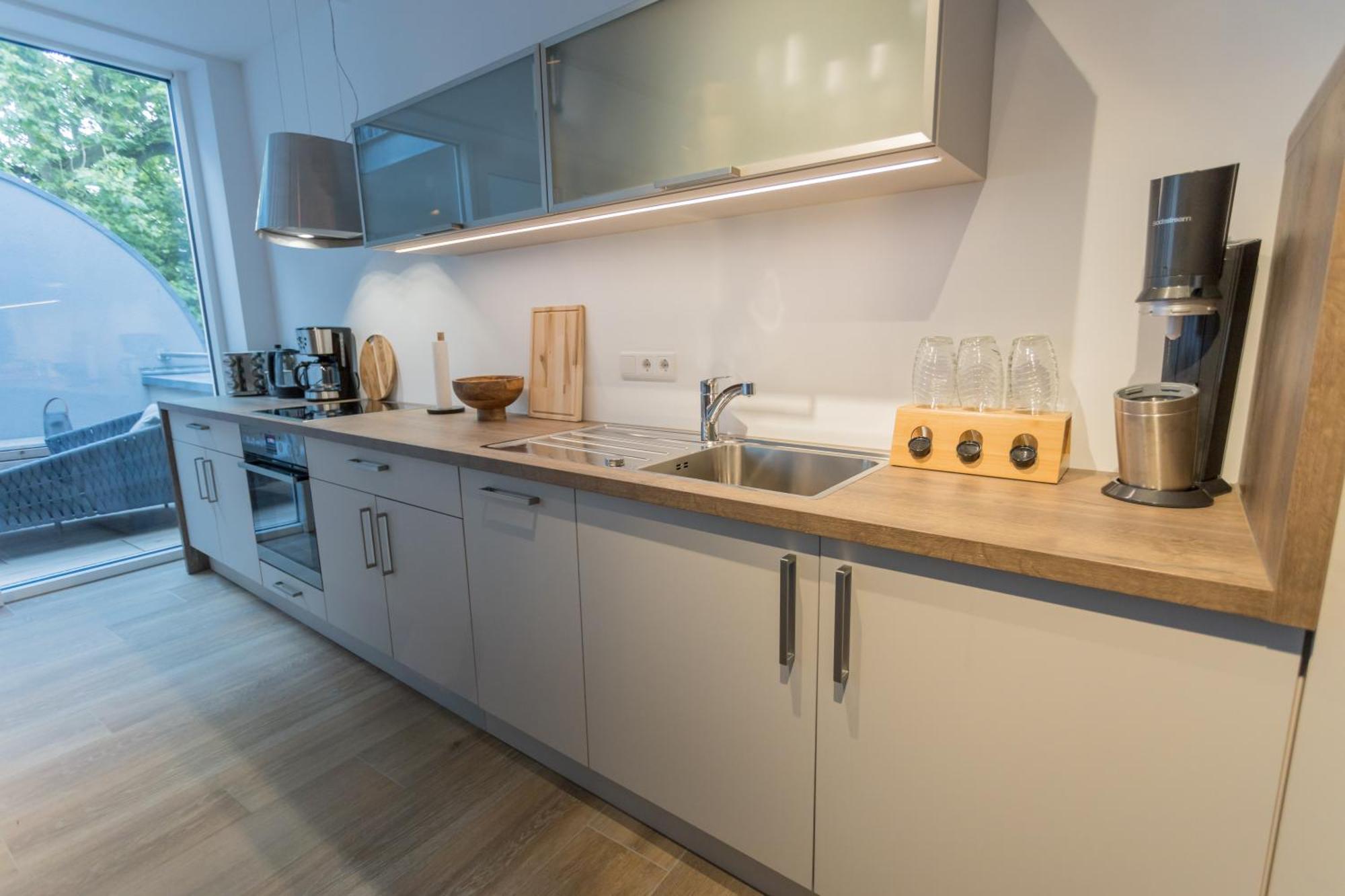 Stilvolles City-Apartment Glocke ลือดิงเฮาเซน ภายนอก รูปภาพ